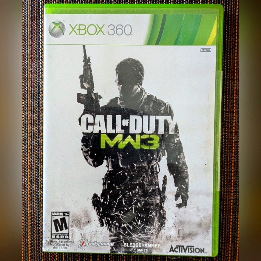 Call of Duty MW3 | Xbox 360 Live | Complete Game in Box | VG+